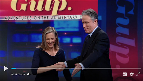 Mary on the Daily Show - Gulp